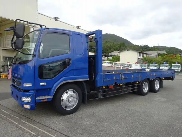 三菱 ファイター 中型/増トン 車両重機運搬 ウインチ ベッド の中古トラック【車両No.135154】
