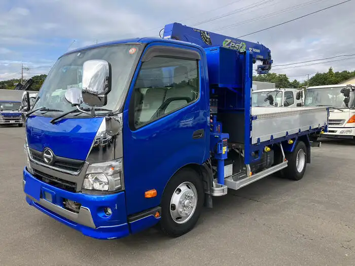 日野 デュトロ 小型 クレーン付 アルミブロック 4段 の中古トラック【車両No.135522】