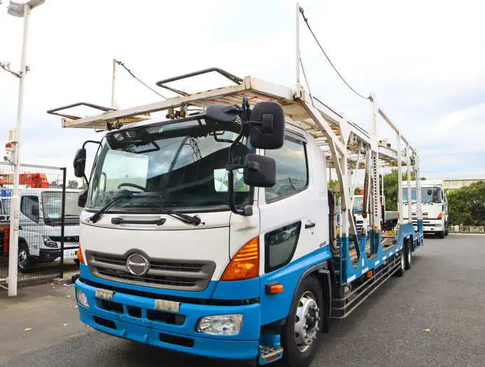 日野 レンジャー 中型/増トン 車両重機運搬 ラジコン ベッド の中古トラック【車両No.135634】