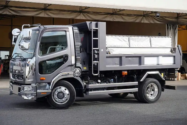 三菱 ファイター 中型/増トン ダンプ ローダー 強化 の中古トラック【車両No.137274】