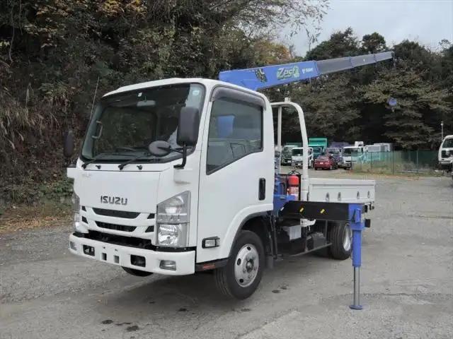 いすゞ エルフ 小型 クレーン付 4段 ラジコン の中古トラック【車両No.137417】