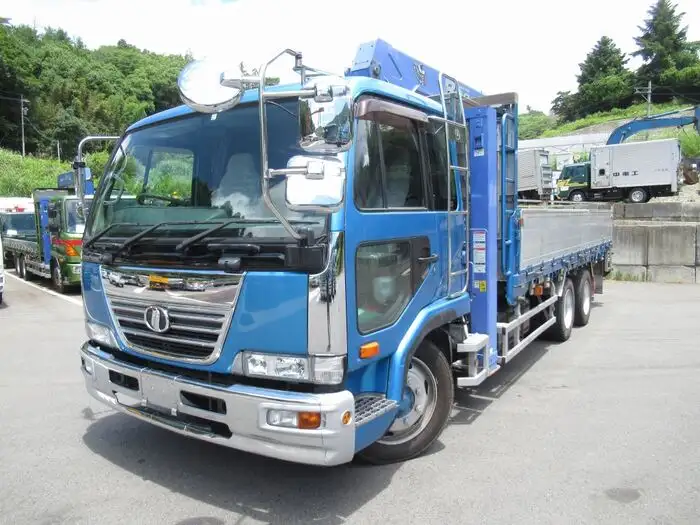 日産UD コンドル 中型/増トン 車両重機運搬 4段クレーン ラジコン の中古トラック【車両No.137642】