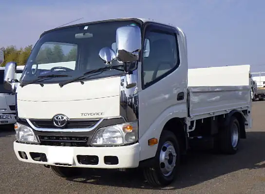 トヨタ トヨエース 小型 平ボディ パワーゲート 床鉄板 の中古トラック【車両No.138995】