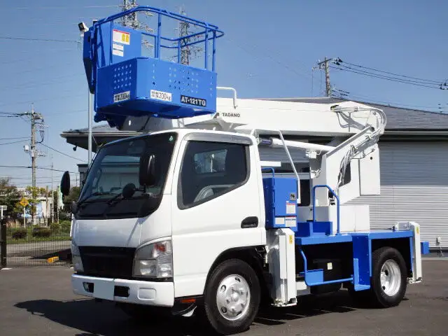三菱 キャンター 小型 高所・建柱車 高所作業車 PDG-FE73D の中古トラック【車両No.138749】