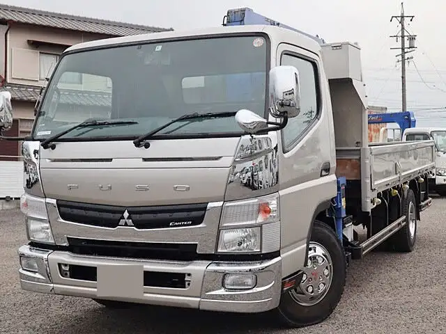 三菱 キャンター 小型 クレーン付 3段 ラジコン の中古トラック【車両No.139244】