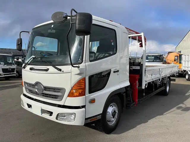 日野 レンジャー 中型/増トン クレーン付 4段 ラジコン の中古トラック【車両No.139457】