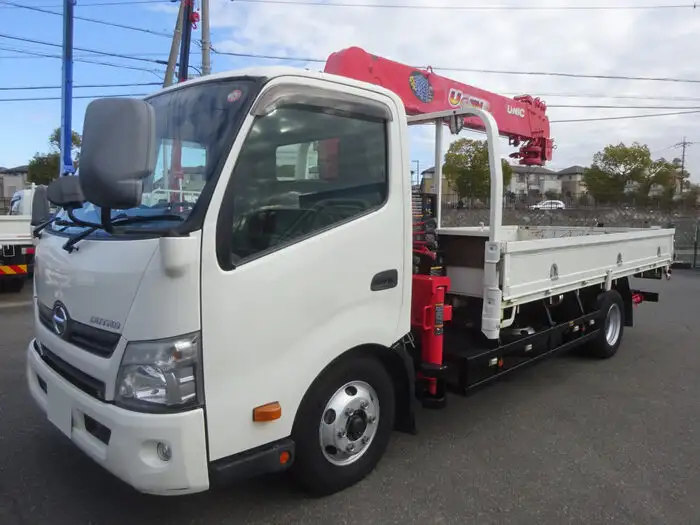 日野 デュトロ 小型 クレーン付 床鉄板 6段 の中古トラック【車両No.139567】