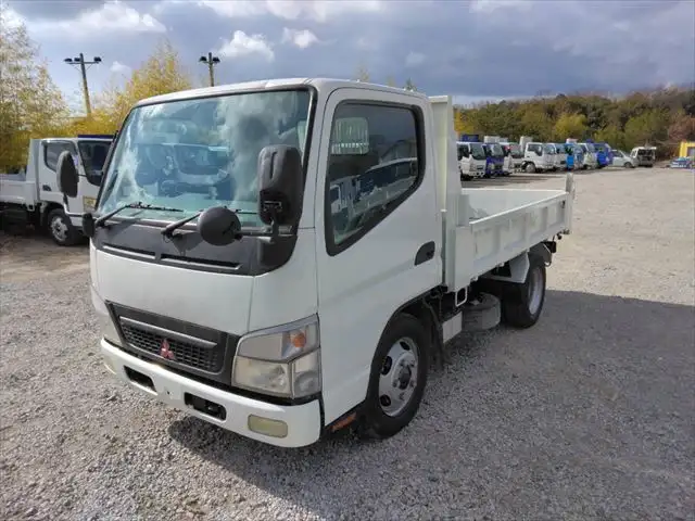 三菱 キャンター 小型 ダンプ PA-FE71DBD H18 の中古トラック【車両No.139717】