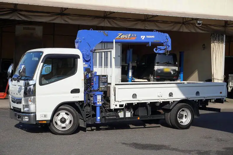 三菱 キャンター 小型 クレーン付 4段 ラジコン の中古トラック【車両No.140903】