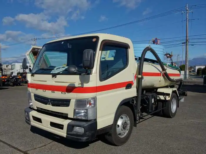 三菱 キャンター 小型 タンク車 バキューム SKG-FEB90 の中古トラック【車両No.140906】
