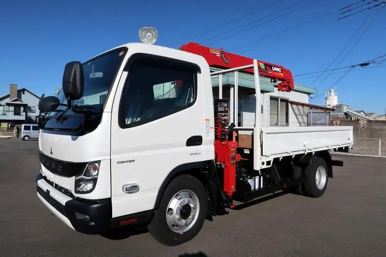 三菱 キャンター 小型 クレーン付 4段 ラジコン の中古トラック【車両No.141884】