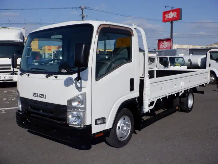 いすゞ エルフ 小型 平ボディ 床鉄板 TRG-NNR85AR の中古トラック【車両No.141988】