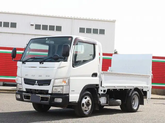 三菱 キャンター 小型 平ボディ パワーゲート 床鉄板 の中古トラック【車両No.142689】