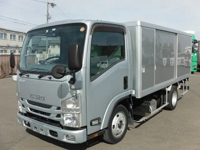 いすゞ エルフ 小型 アルミバン ボトルカー 床鉄板 の中古トラック【車両No.142566】