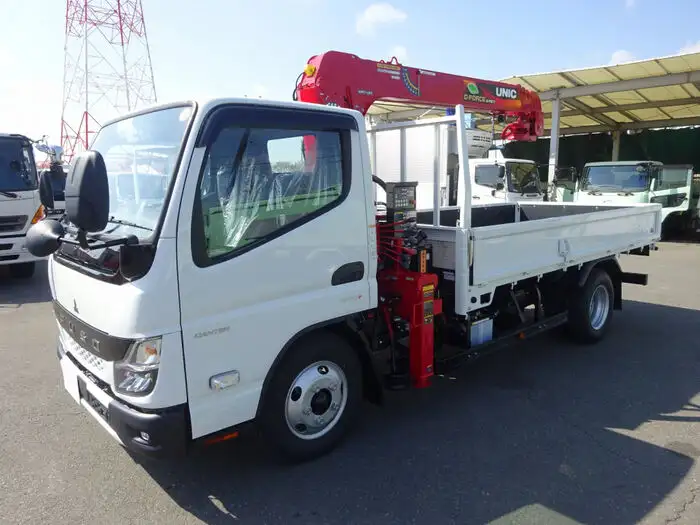 三菱 キャンター 小型 クレーン付 4段 ラジコン の中古トラック【車両No.142806】