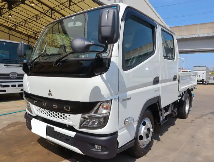 三菱 キャンター 小型 平ボディ Wキャブ 2RG-FBA20 の中古トラック【車両No.143200】