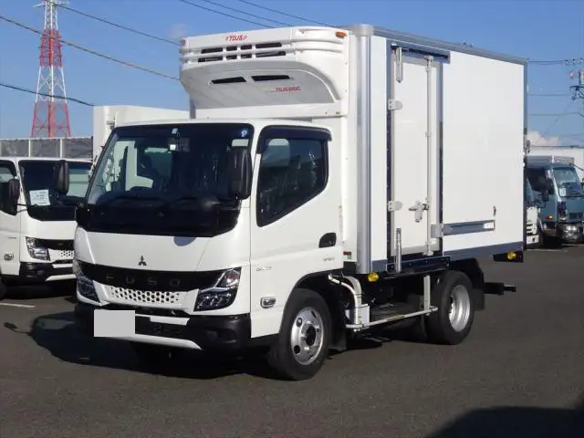 三菱 キャンター 小型 冷凍冷蔵 低温 床アルミ の中古トラック【車両No.143649】