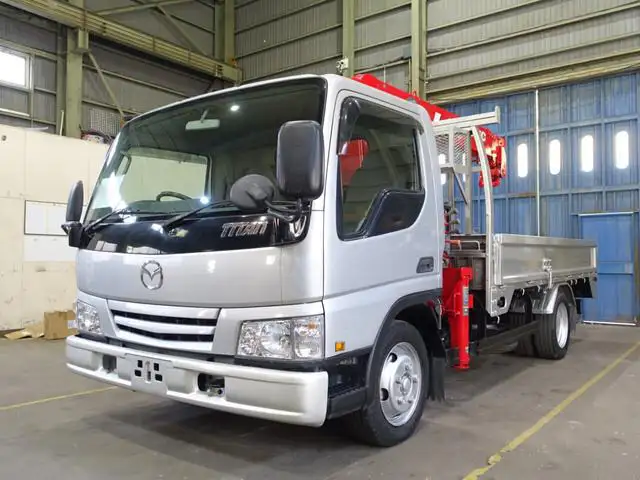 マツダ タイタン 小型 クレーン付 床鉄板 5段 の中古トラック【車両No.143942】