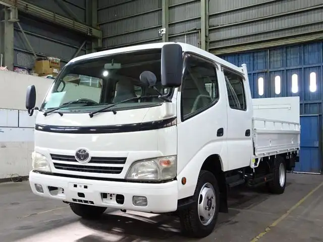 トヨタ ダイナ 小型 平ボディ Wキャブ 幌 の中古トラック【車両No.143929】