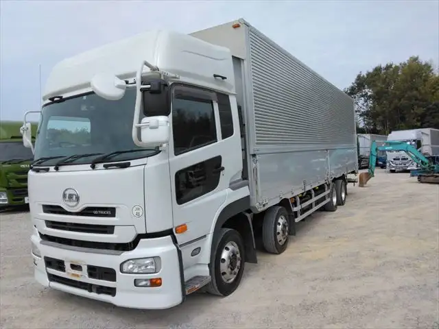 日産UD クオン 大型 ウイング パワーゲート ハイルーフ の中古トラック【車両No.143797】