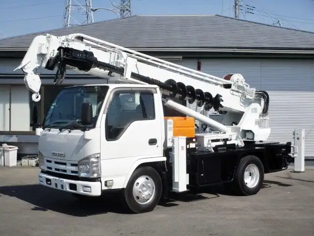 いすゞ エルフ 小型 高所・建柱車 建柱車 SKG-NKR85N の中古トラック【車両No.143955】