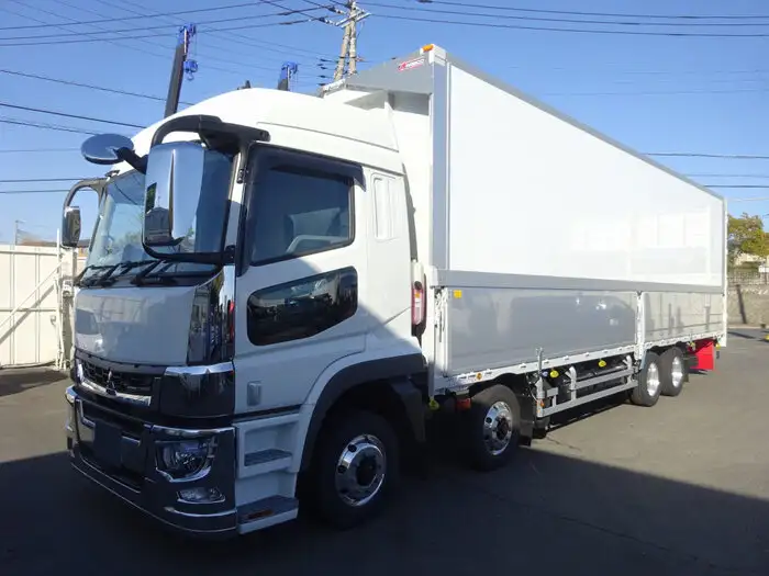 三菱 スーパーグレート 大型 ウイング ハイルーフ エアサス の中古トラック【車両No.143684】