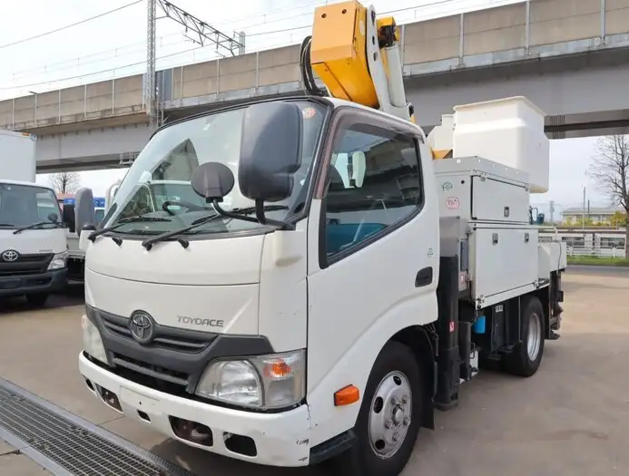トヨタ トヨエース 小型 高所・建柱車 高所作業車 電工仕様 の中古トラック【車両No.143925】
