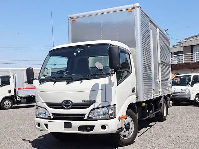 日野 デュトロ 小型 アルミバン パワーゲート サイドドア の中古トラック【車両No.144784】