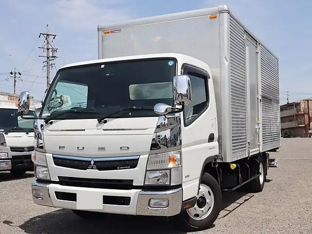三菱 キャンター 小型 アルミバン パワーゲート サイドドア の中古トラック【車両No.144926】