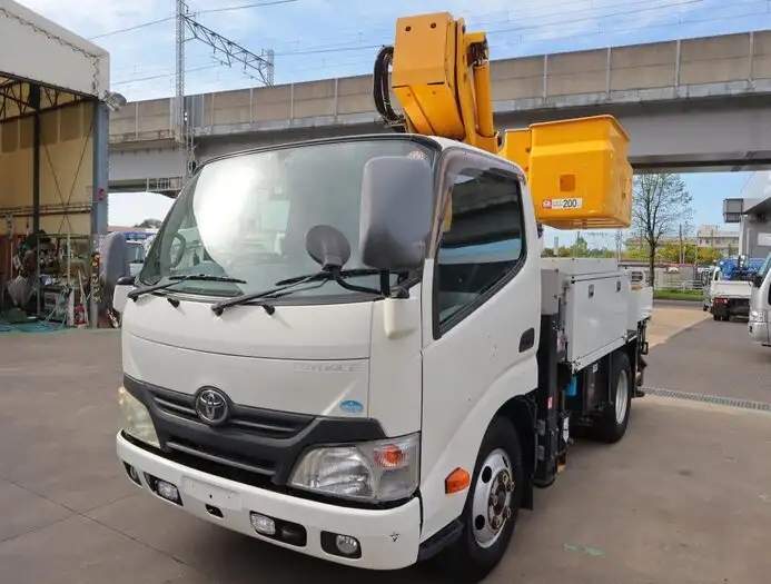 トヨタ トヨエース 小型 高所・建柱車 高所作業車 電工仕様 の中古トラック【車両No.145029】