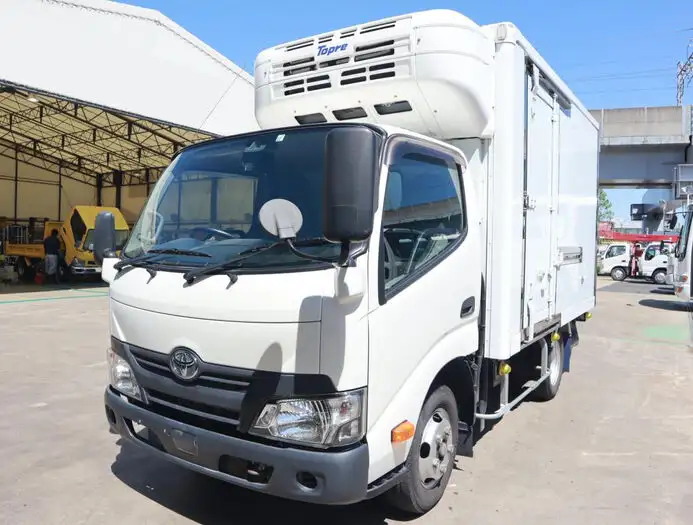 トヨタ トヨエース 小型 冷凍冷蔵 低温 床アルミ の中古トラック【車両No.145021】