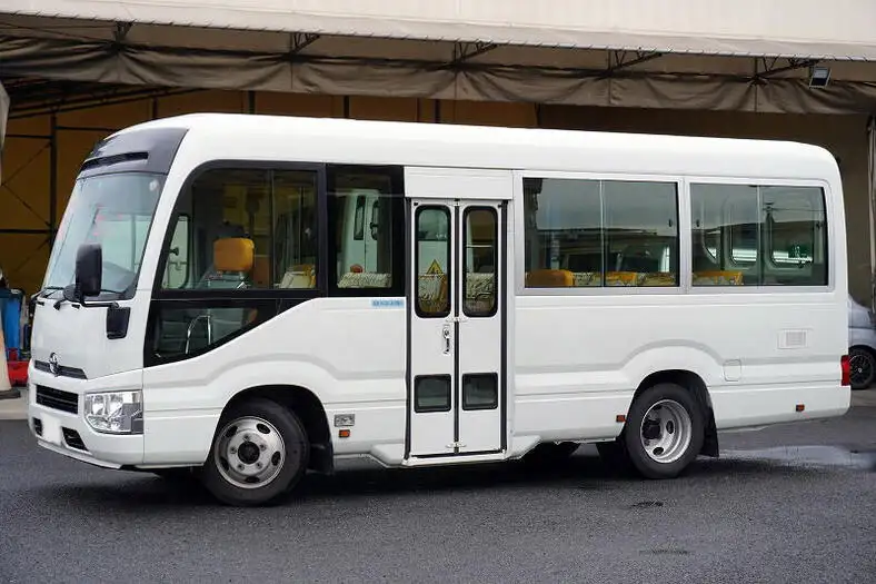 トヨタ コースター 小型 バス 園児バス SKG-XZB60 の中古トラック【車両No.145107】