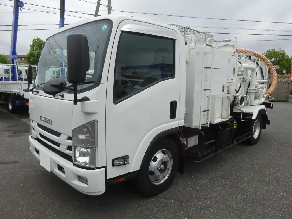 いすゞ エルフ 小型 タンク車 汚泥吸引車 TKG-NPR85YN の中古トラック【車両No.145432】