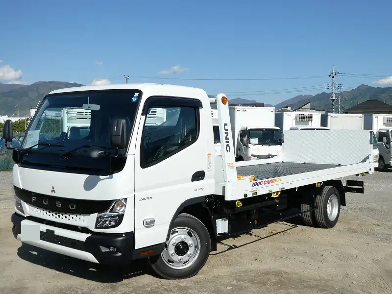 三菱 キャンター 小型 車両重機運搬 ラジコン ウインチ の中古トラック【車両No.145472】