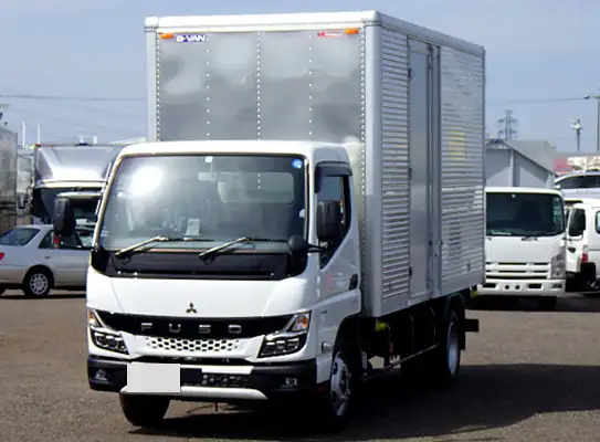 三菱 キャンター 小型 アルミバン サイドドア 2RG-FEAV0 の中古トラック【車両No.145484】