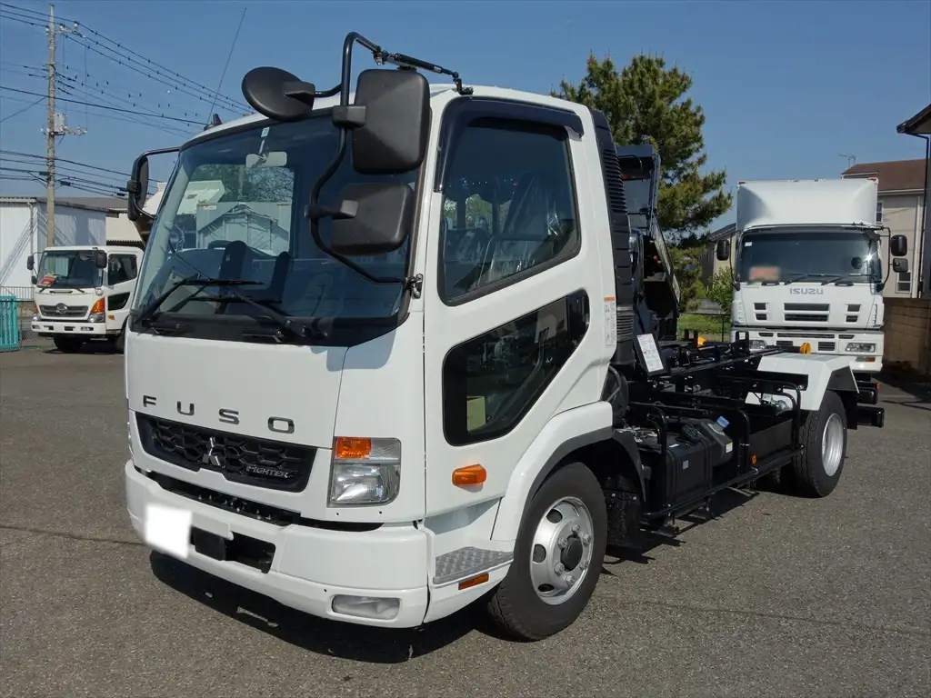 三菱 ファイター 中型/増トン アームロール ツインホイスト 2KG-FK72F の中古トラック【車両No.145733】