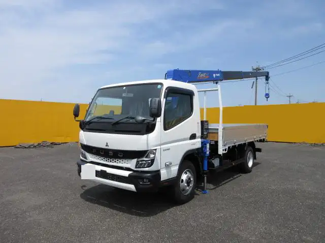 三菱 キャンター 小型 クレーン付 アルミブロック 4段 の中古トラック【車両No.147072】