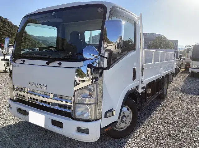 いすゞ エルフ 小型 平ボディ パワーゲート BKG-NPR85AR の中古トラック【車両No.147425】