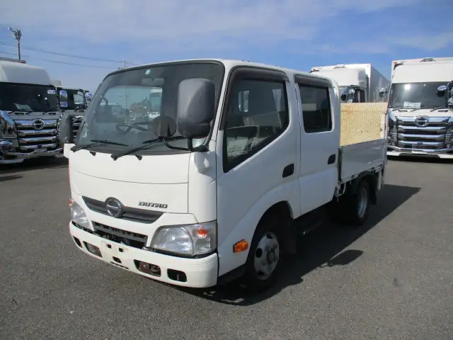 日野 デュトロ 小型 平ボディ Wキャブ パワーゲート の中古トラック【車両No.147544】