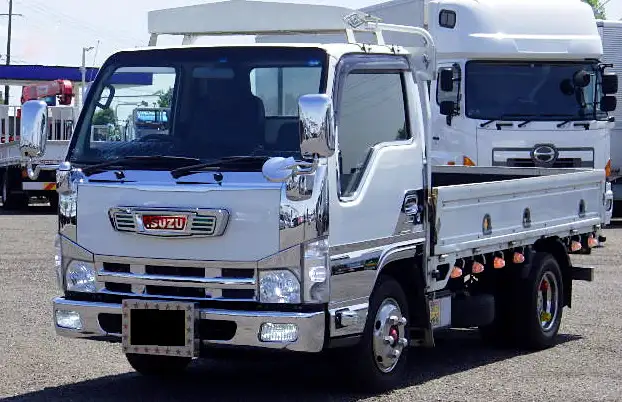 いすゞ エルフ 小型 平ボディ 床鉄板 SKG-NJR85A の中古トラック【車両No.147736】