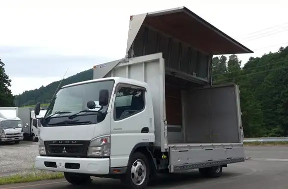 三菱 キャンター 小型 ウイング PDG-FE84DV H19 の中古トラック【車両No.147981】