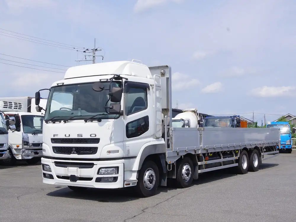 三菱 スーパーグレート 大型 平ボディ アルミブロック エアサス の中古トラック【車両No.147947】