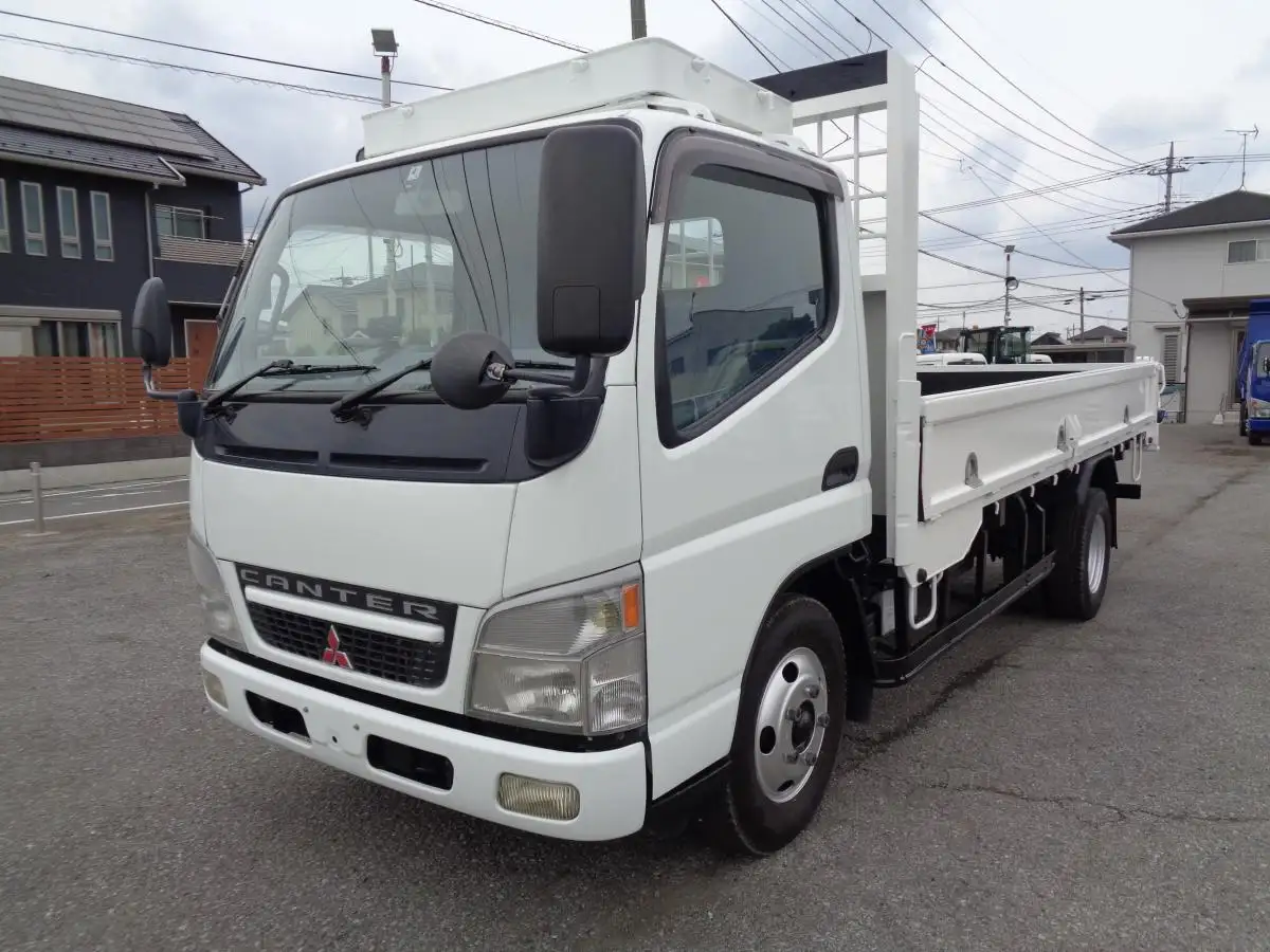 三菱 キャンター 小型 平ボディ PA-FE73DEN H18 の中古トラック【車両No.148074】