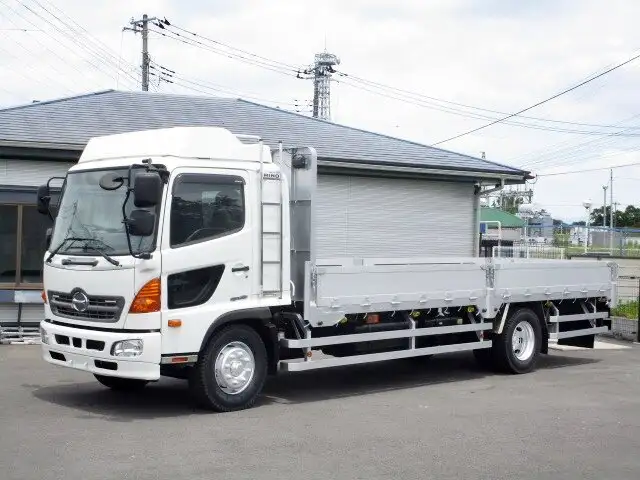 日野 レンジャー 中型/増トン 平ボディ アルミブロック ベッド の中古トラック【車両No.148421】