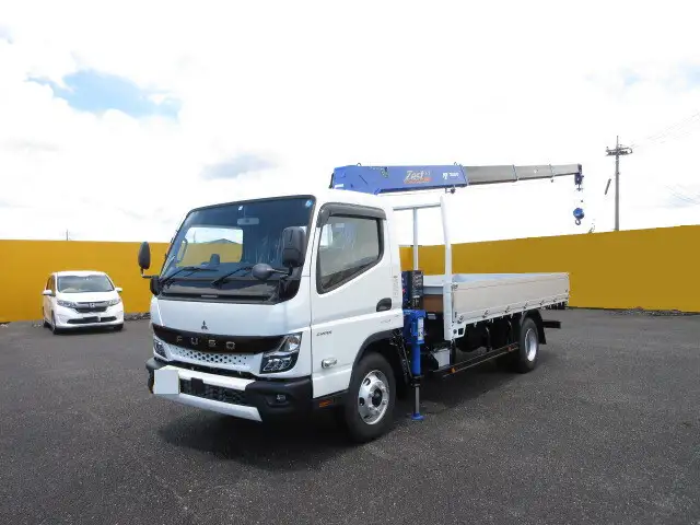三菱 キャンター 小型 クレーン付 アルミブロック 4段 の中古トラック【車両No.148790】