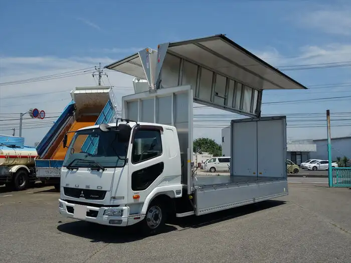 三菱 ファイター 中型/増トン ウイング エアサス ベッド の中古トラック【車両No.149186】