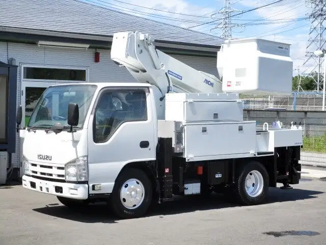 いすゞ エルフ 小型 高所・建柱車 高所作業車 TKG-NKR85AN の中古トラック【車両No.149385】