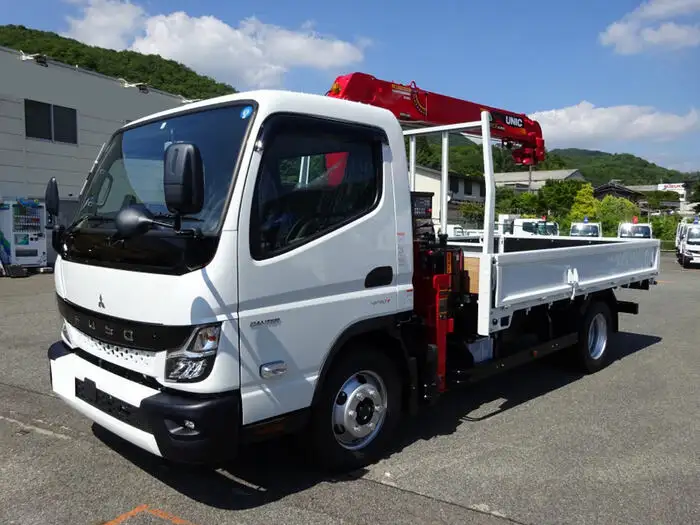 三菱 キャンター 小型 クレーン付 4段 ラジコン の中古トラック【車両No.149442】