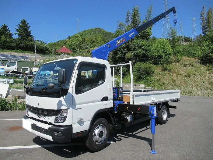 三菱 キャンター 小型 クレーン付 4段 ラジコン の中古トラック【車両No.149505】