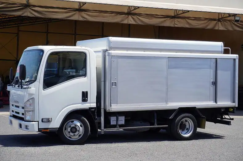 いすゞ エルフ 小型 アルミバン ボトルカー TKG-NLR85N の中古トラック【車両No.149570】